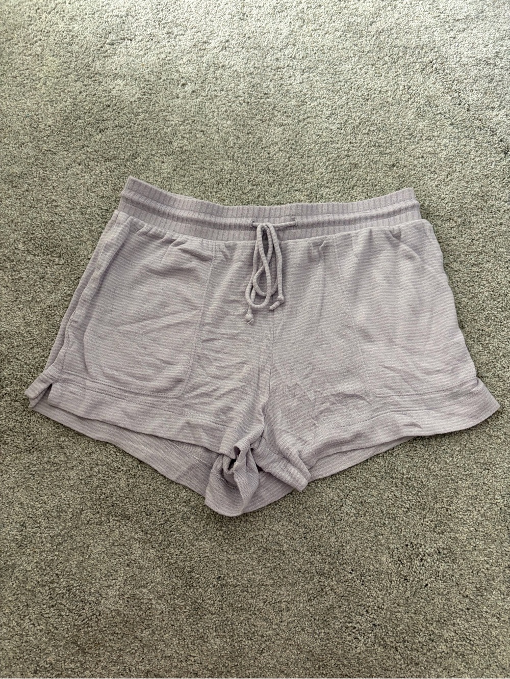 Target Women's Waffle-Knit Lounge Shorts - Light Lavender